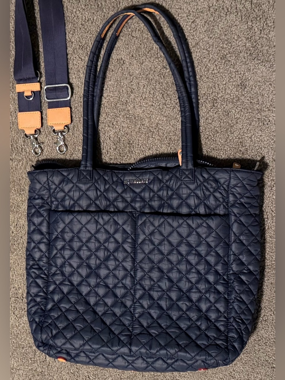 MZ Wallace Large Metro Quattro Tote - Dawn/Navy